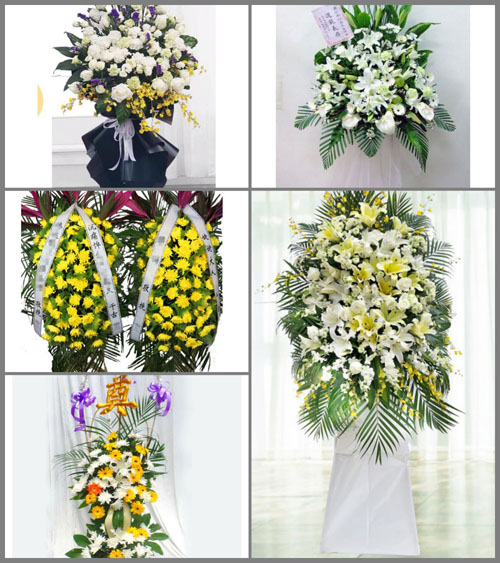 福建莆田仙游县榜头镇桃源村白事花篮预定